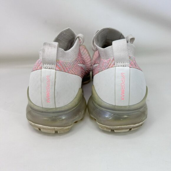 Nike Air VaporMax Flyknit 3 Running Shoes Pink Beige Women’s Size 9.5 - Picture 4 of 9